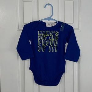 “Mama’s Boy and Proud of it!” Bodysuit!